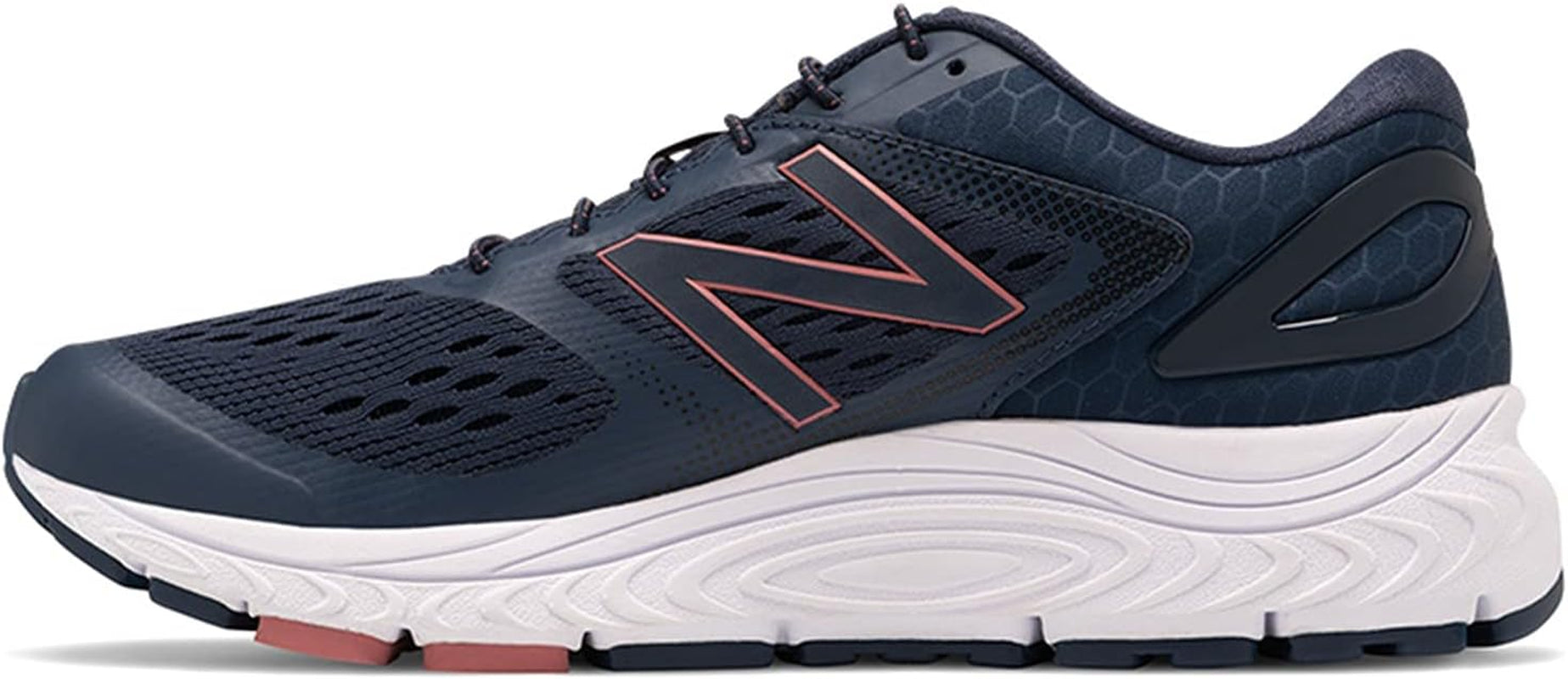 New Balance Women's 840 V4 running shoes in gray with cushioned soles and breathable mesh upper.