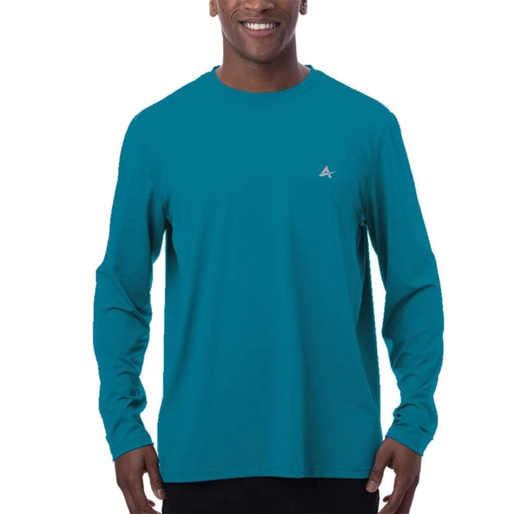 Men'S Cooling Crew Neck Long Sleeve T-Shirt