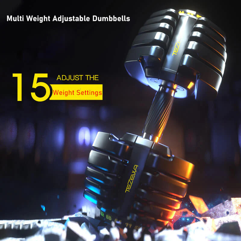 Adjustable Dumbbells Set – All-in-One Free Weight Pair