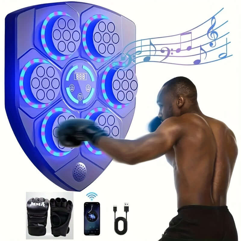 Smart LED Music Boxing Machine Wall Trainer product image 3