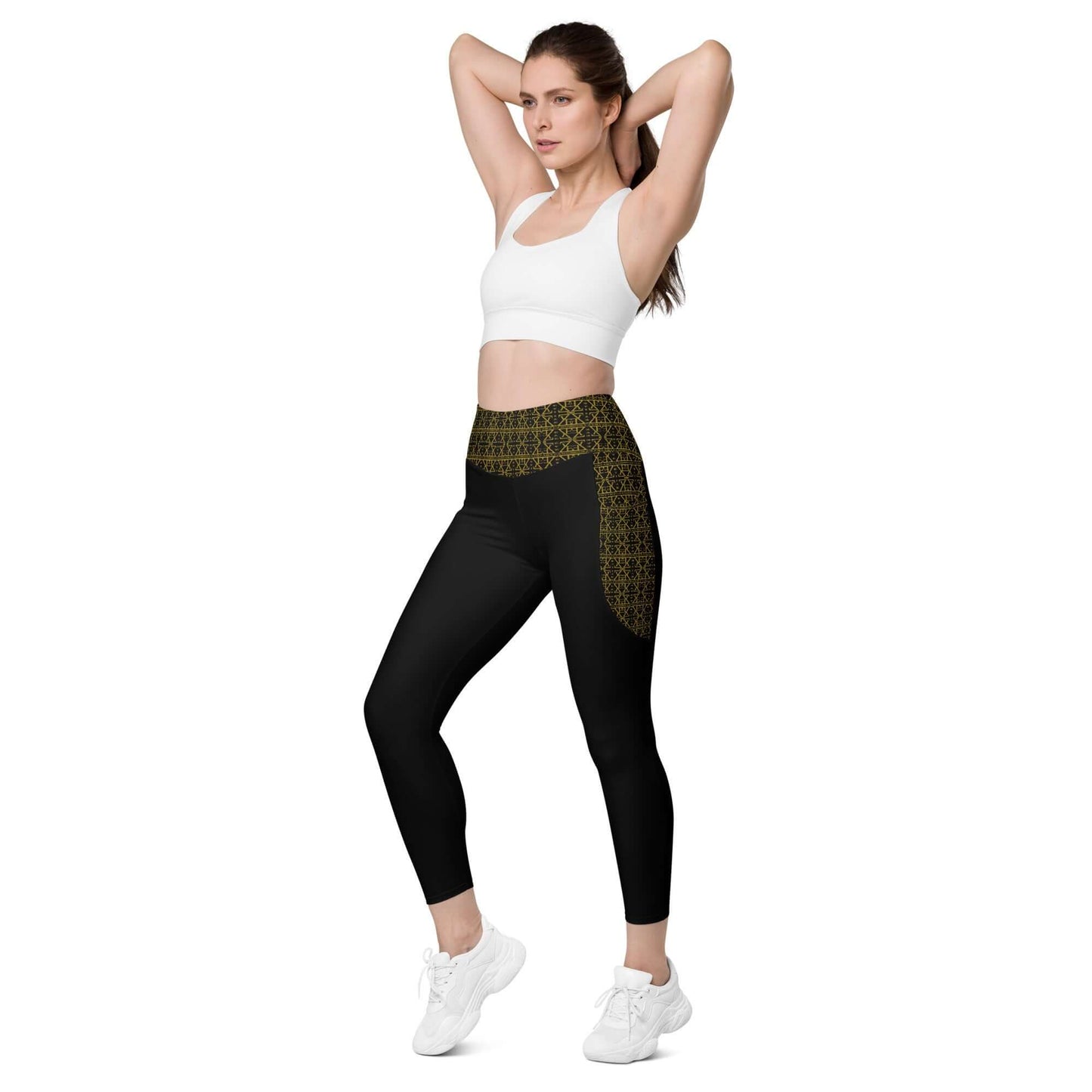 Yoga Fitness Leggings with Pockets-8