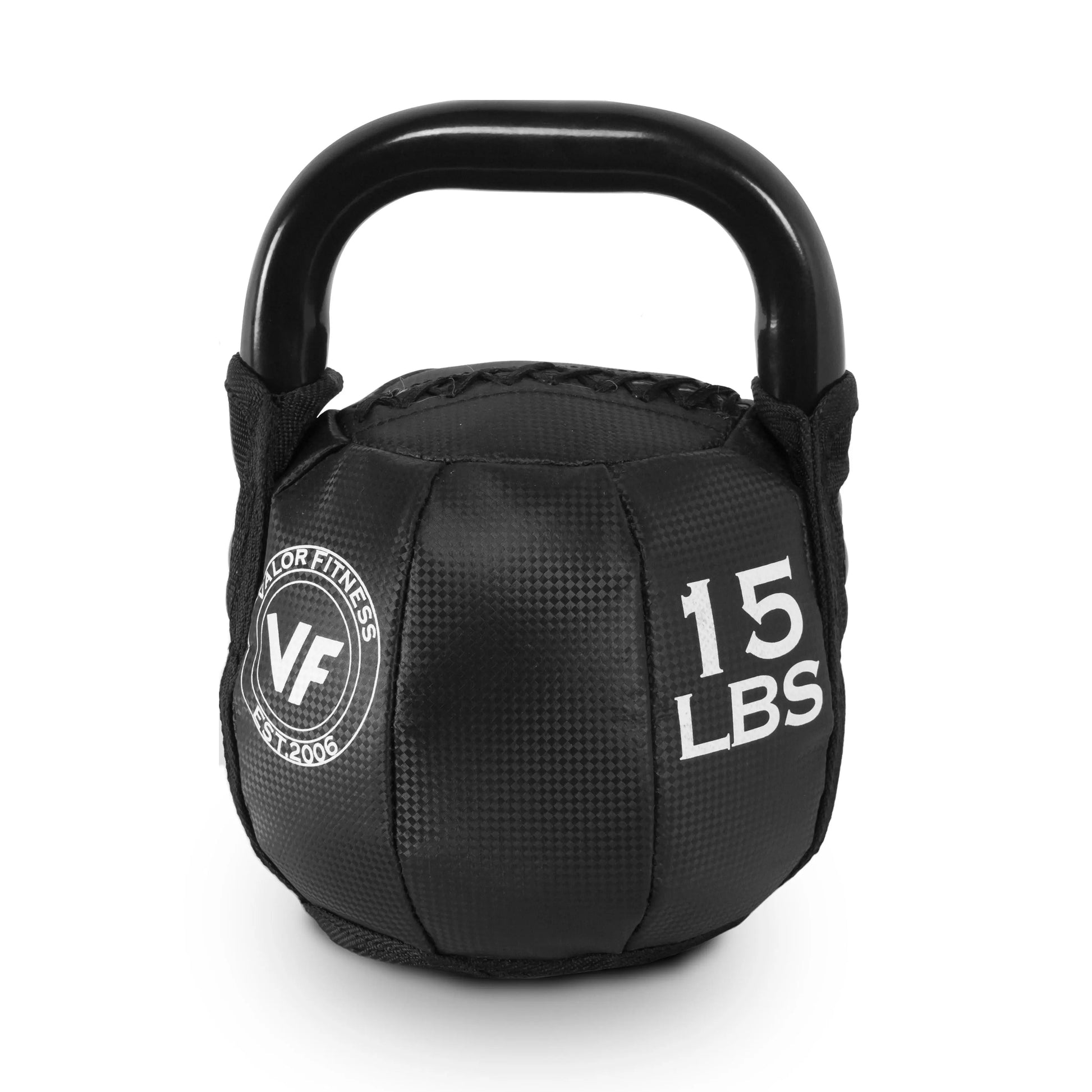Fitness Essentials soft kettlebell in 10 lbs weight, flexible and durable workout equipment for strength training.