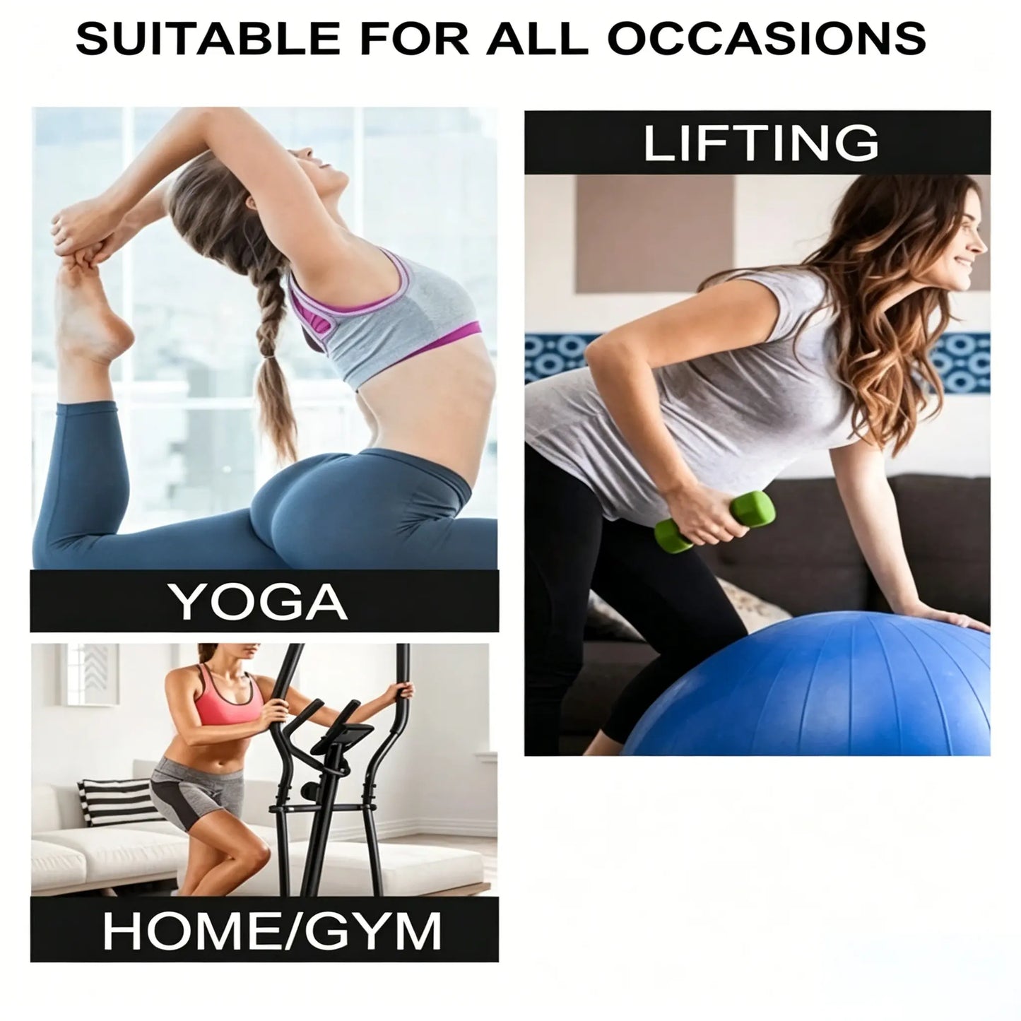 Black women's sport waist belt by Fitness Essentials, abdominal support strap for yoga, running, and fitness training.