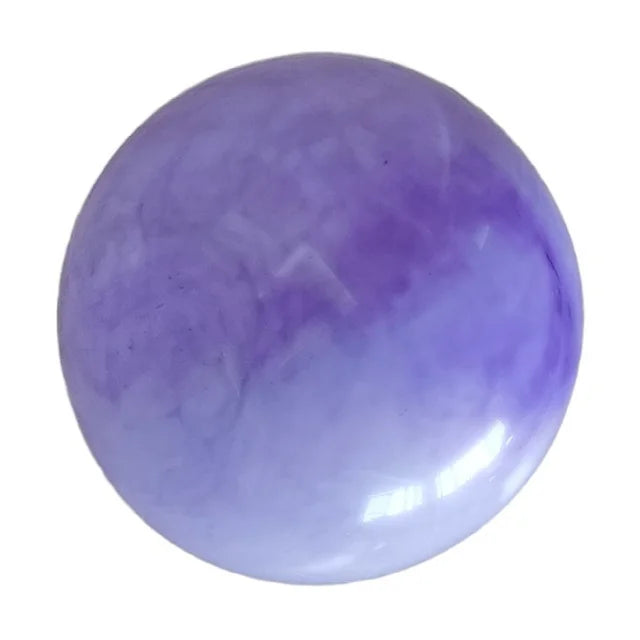 Pink 25cm Fitness Essentials yoga ball used for Pilates, core training, and home workouts, shown on a clean workout mat.