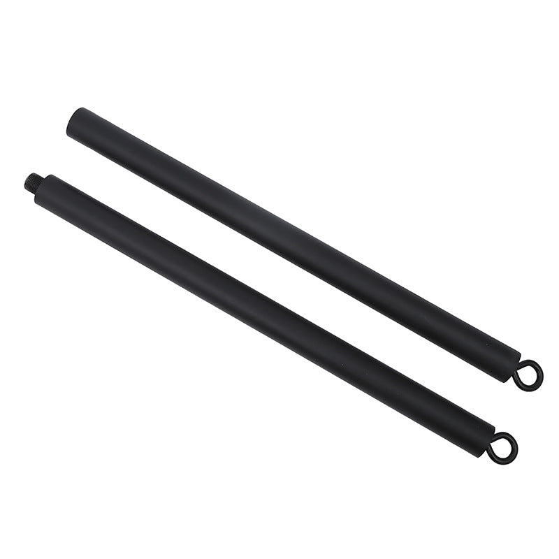 Red removable chest expander resistance band from Fitness Essentials for bench press and strength training exercises.