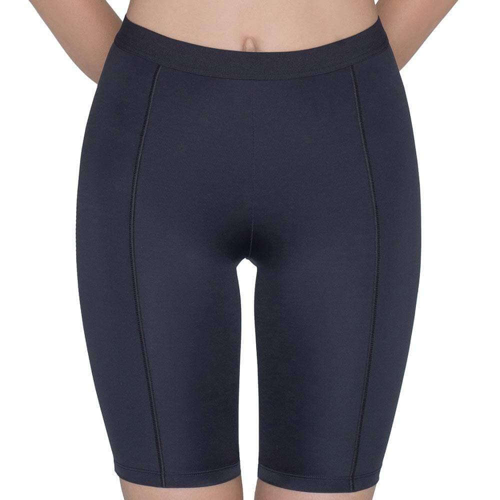 Womens fitness shorts for workouts in navy color, perfect for style and functionality during exercise.