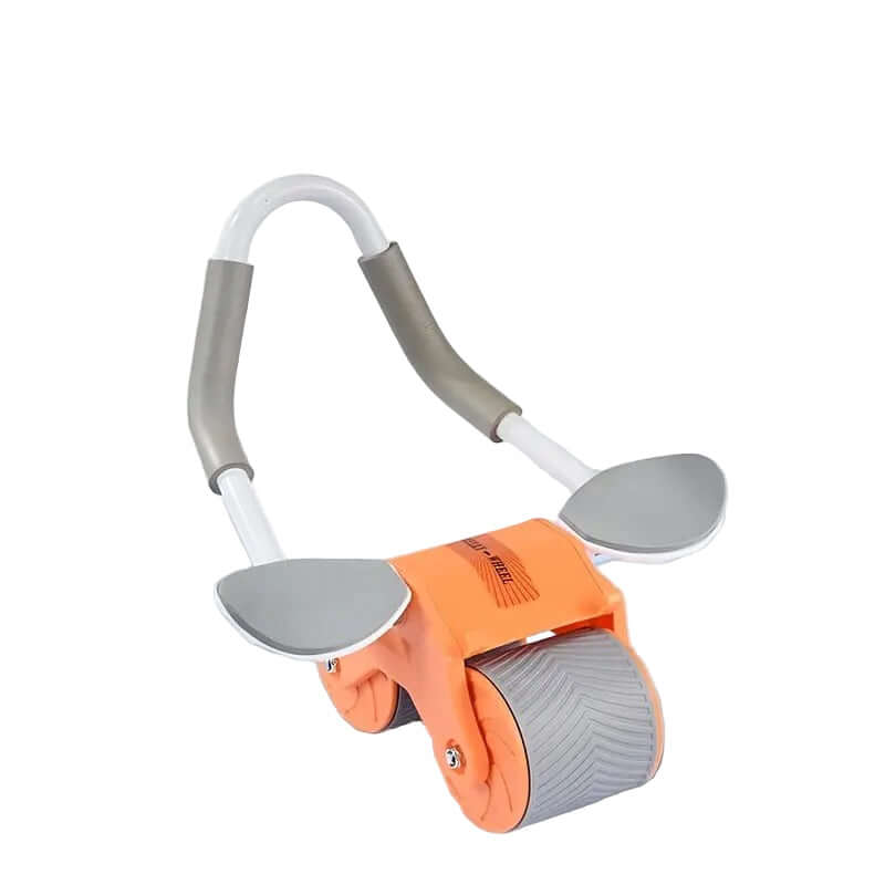 Auto-Rebound abdominal roller designed for effective core workouts at home or gym.