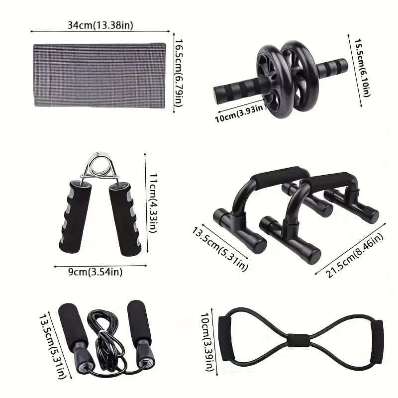 Ab Workout Set with Push-up Stand (7pcs) product image 3