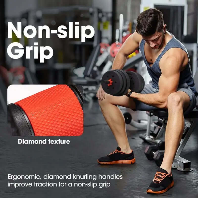 7-in-1 Adjustable Dumbbell and Barbell Weight Set product image 5