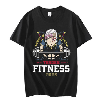Tengen Uzui Fitness T-Shirt-0