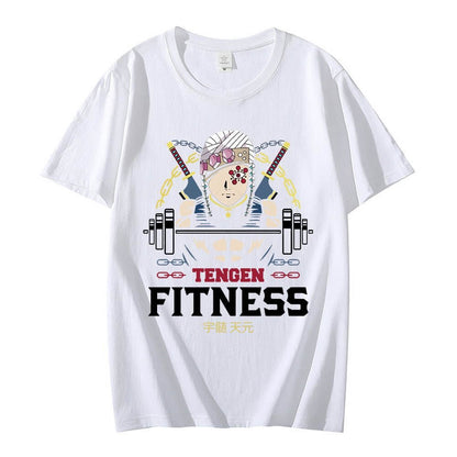 Tengen Uzui Fitness T-Shirt-9