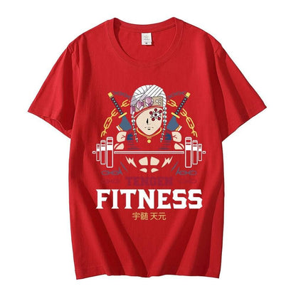 Tengen Uzui Fitness T-Shirt-2