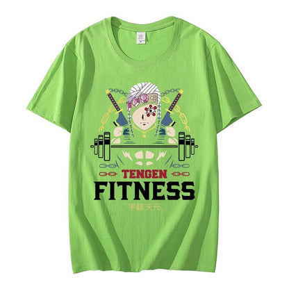 Tengen Uzui Fitness T-Shirt-1