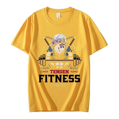 Tengen Uzui Fitness T-Shirt-11