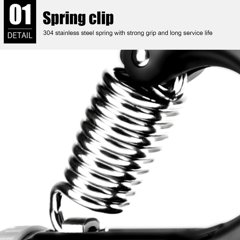 Black hand grip strength trainer by My Store 2, adjustable power exerciser for grip and forearm muscle strengthening.