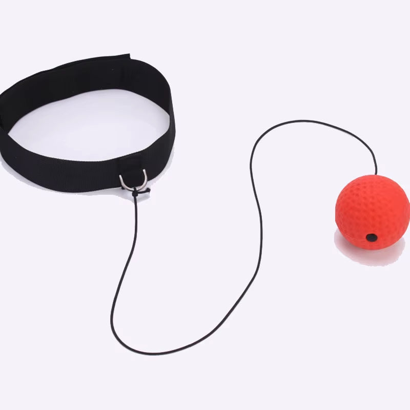 Black StrikePro Reflex Ball for fast training and coordination, designed to help improve focus and reaction skills.