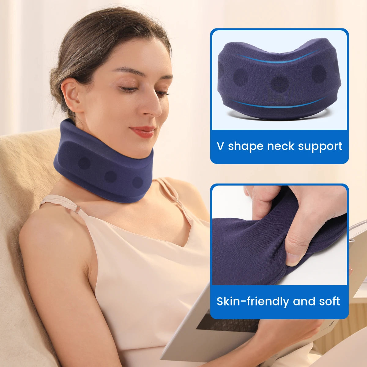My Store 2 NeckGuard Pro™ cervical support brace for neck pain relief, posture correction, and recovery.