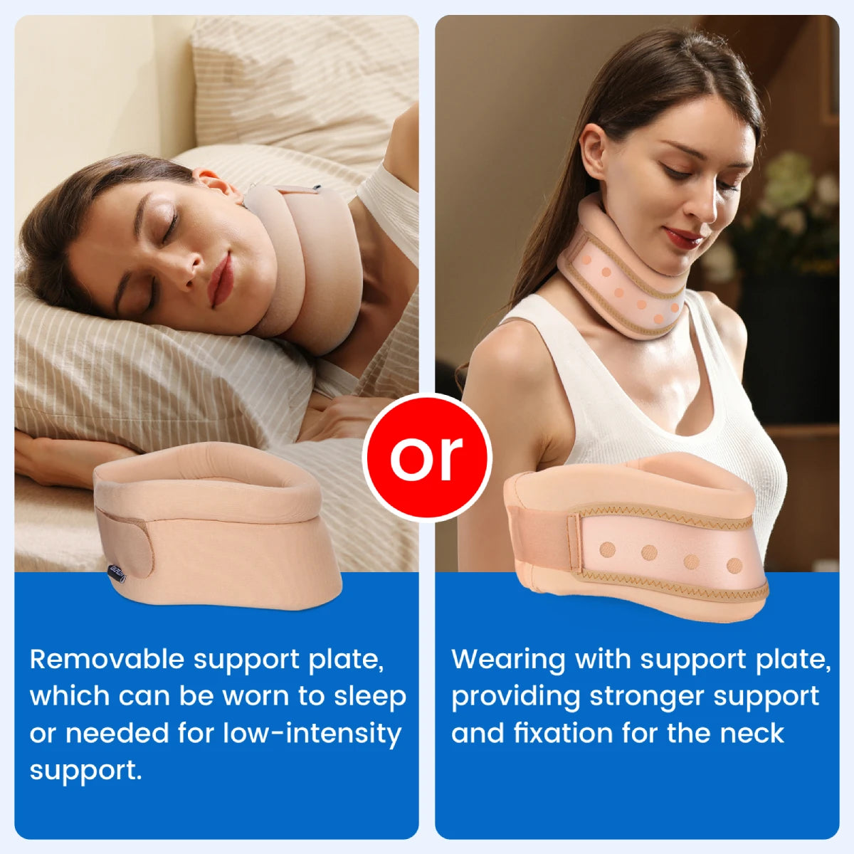 My Store 2 NeckGuard Pro™ cervical support brace for pain relief, posture correction, and recovery, shown in a comfortable fit.