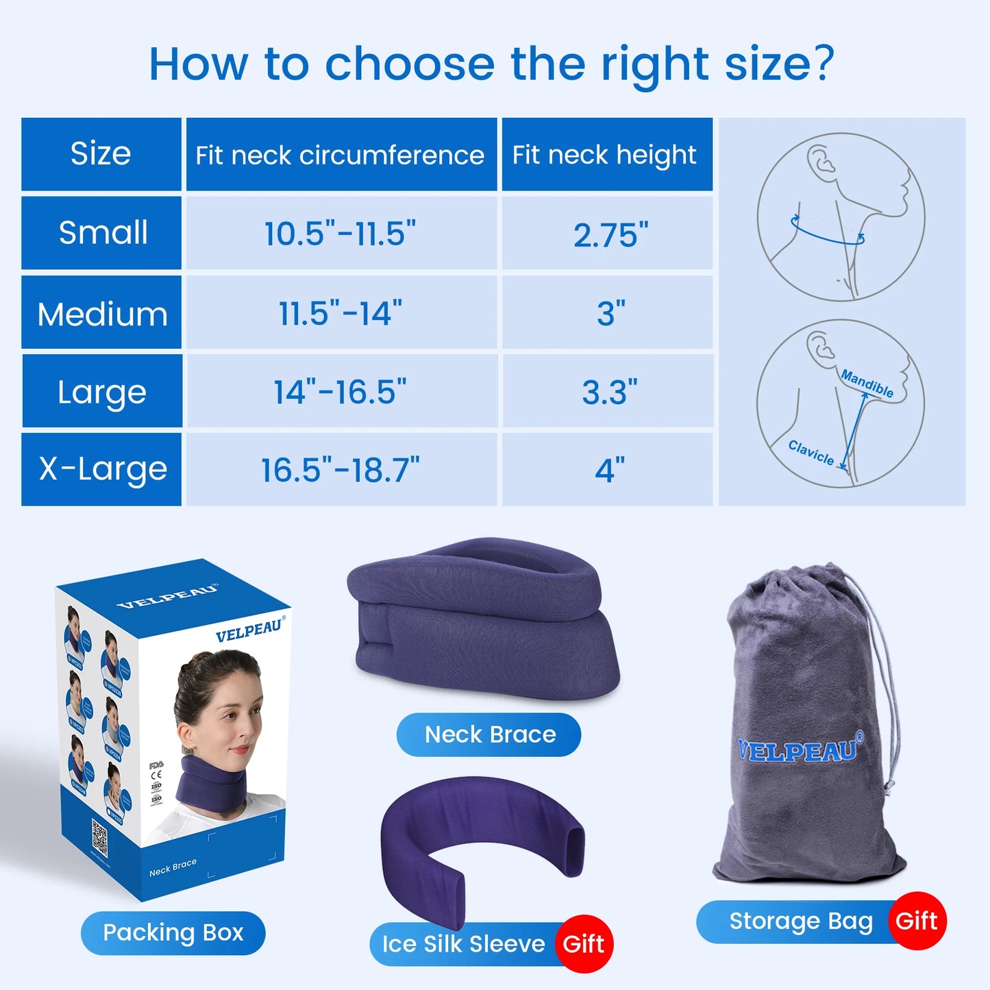My Store 2 NeckGuard Pro™ cervical support brace for pain relief, posture correction, and recovery.