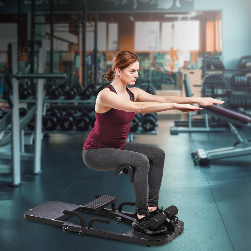 My Store 2 Bootylicious Gluteblast Hip Thrust Device used for glute workouts and hip strengthening exercises.