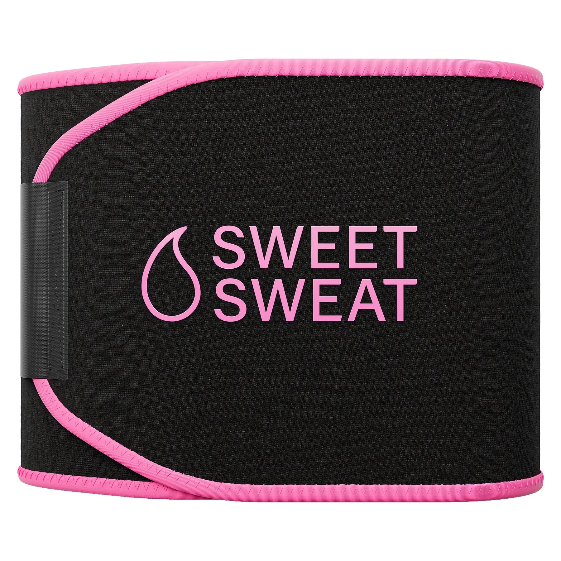 Matte pink adjustable sweat band for intense workouts, designed to keep sweat away during active exercise routines.