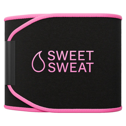 Matte pink adjustable sweat band for intense workouts, designed to keep sweat away during active exercise routines.
