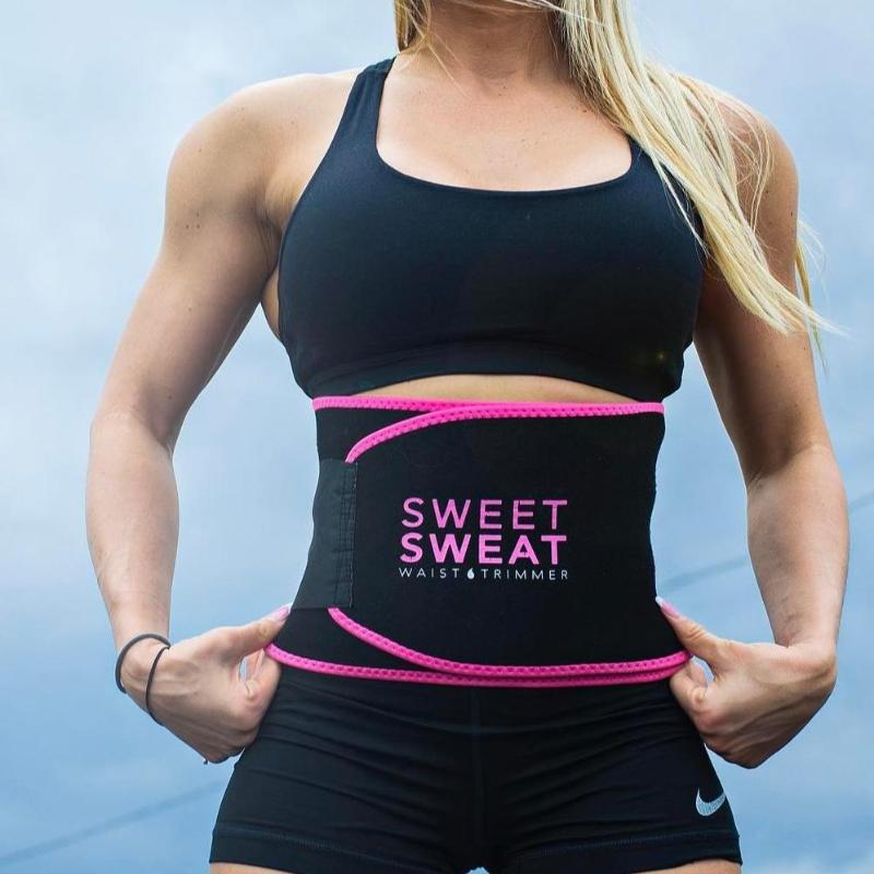 Matte pink adjustable sweat band for intense workouts, featuring breathable fabric and secure fit for active exercise routines.
