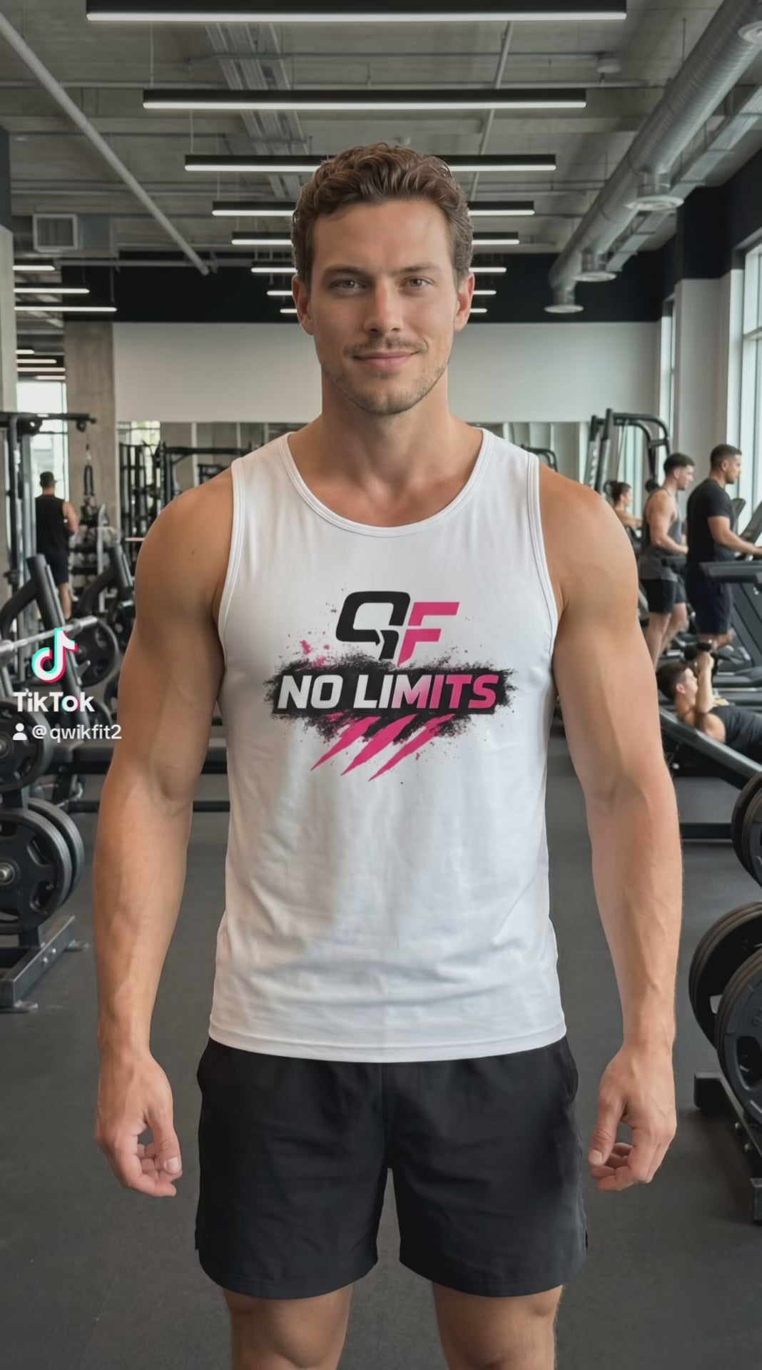 No Limits Tank Top - Sf Graphic Athletic Sleeveless Shirt-2