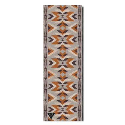 Teton Canyon Yoga Mat – 6 mm Extra Thick, Double-Sided Non-Slip, Eco-Friendly PER with Multi-Color Canyon Stripe Design | Yune Yoga-1