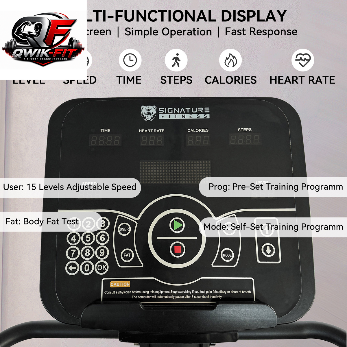 Balancefrom Commercial Grade Stair Climber Machine for Ultimate Cardio and Lower Body Workouts