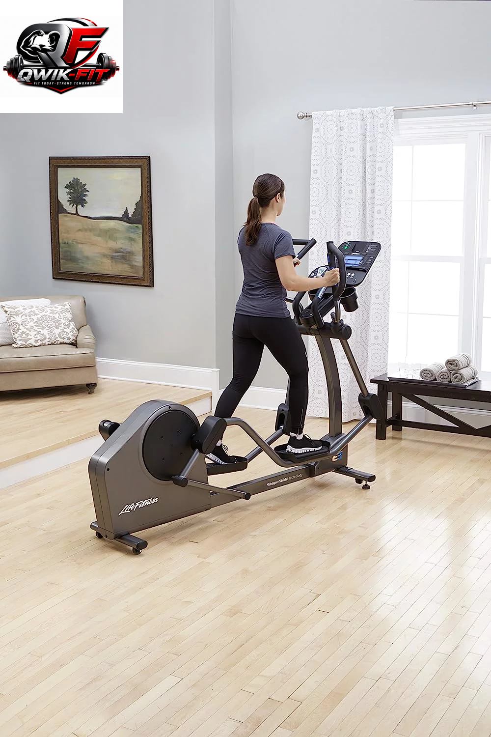 E3 Cross Trainer Elliptical Exercise Machine with Go Console