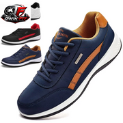Mens Shoes Fashion Running Sneaker Casual Leather Sport Shoes Breathable Comfortable Walking Shoes