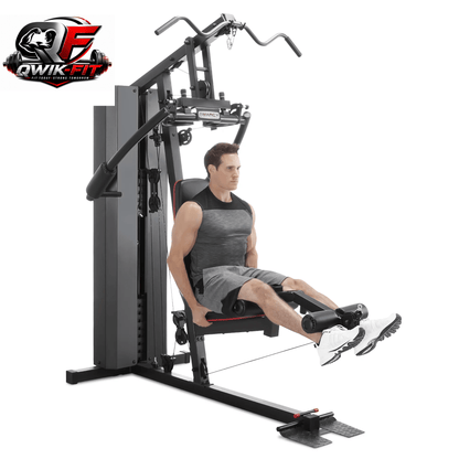 MKM-81010 Dual-Function Home Gym System with 200 lb Weight Stack