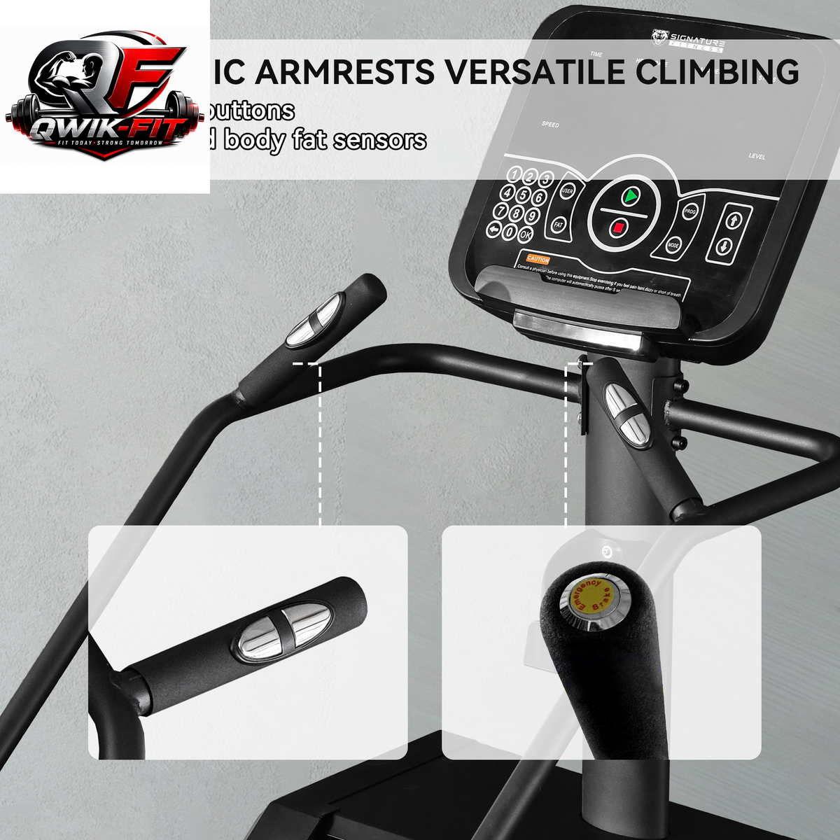 Balancefrom Commercial Grade Stair Climber Machine for Ultimate Cardio and Lower Body Workouts