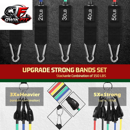 Ultimate Resistance Bands Set with Handles - Perfect for Home Workouts, Strength Training & Fitness for Men and Women