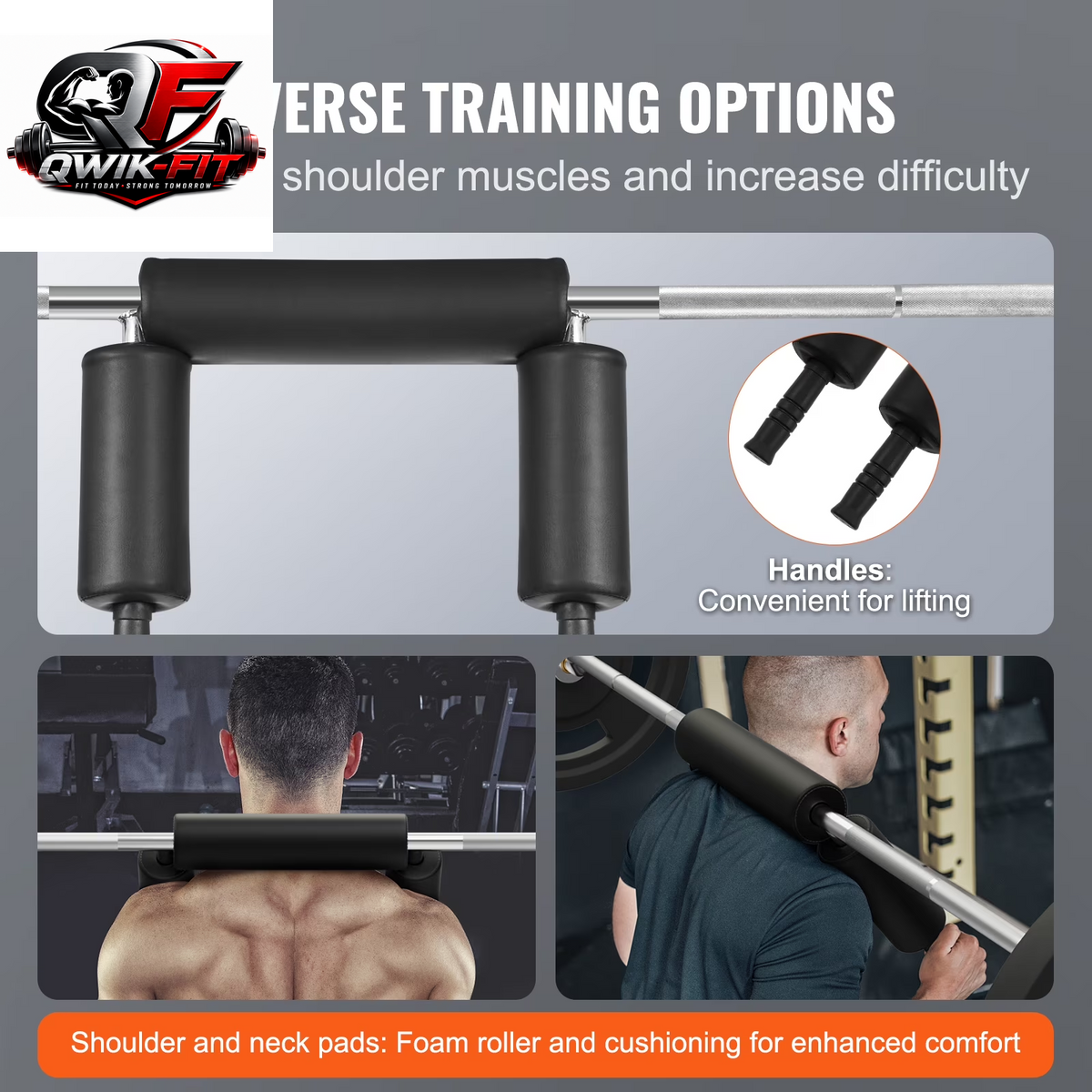BENTISM Heavy-Duty Safety Squat Bar - 700LB Weight Lifting Attachment for Ultimate Fitness Performance