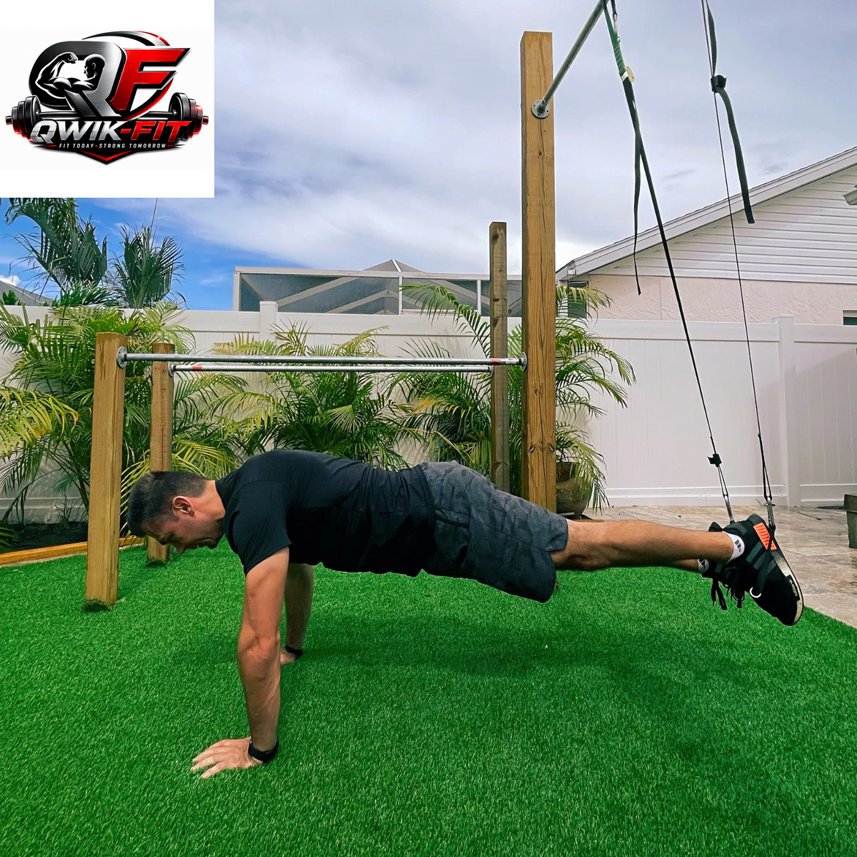 Transform Your Fitness Journey: Fitnow Club Bodyweight Resistance Suspension Training Set with 12-Week Workout Program for Total Body Results