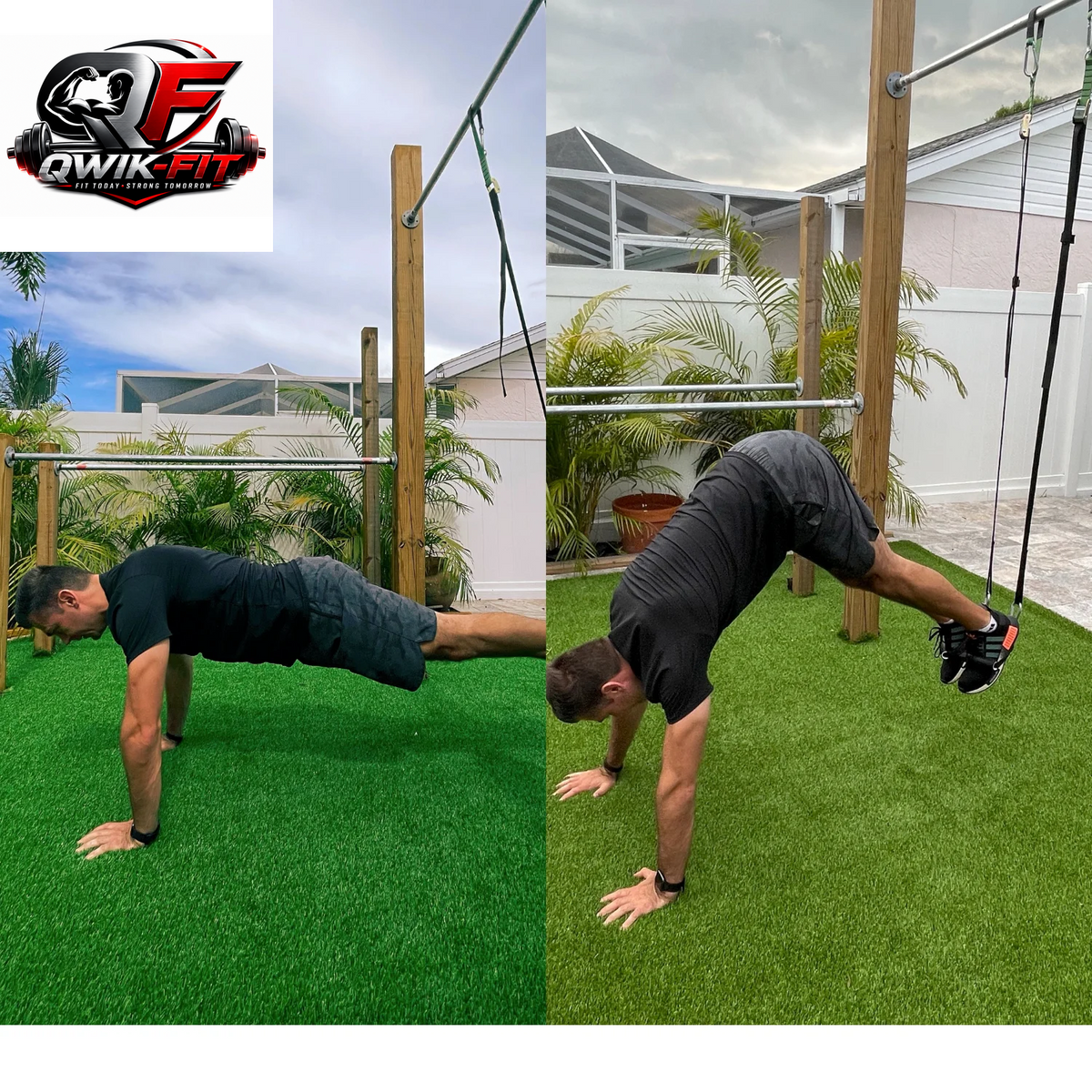 Transform Your Fitness Journey: Fitnow Club Bodyweight Resistance Suspension Training Set with 12-Week Workout Program for Total Body Results